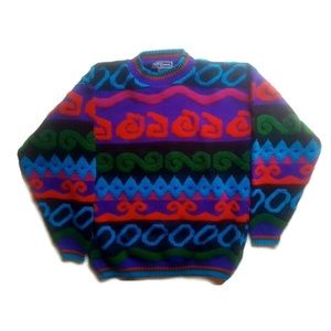 Vintage JJ Browne Oversized Acrylic Sweater
